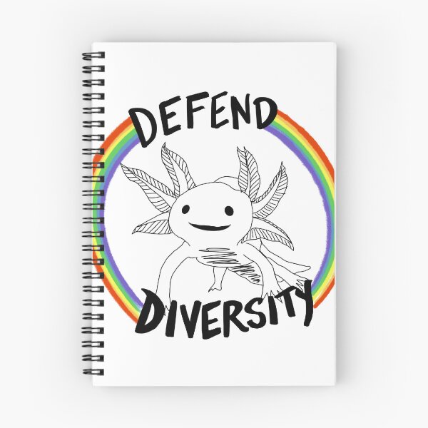 Item preview, Pride Axolotl designed and sold by MaryMakesGood.
