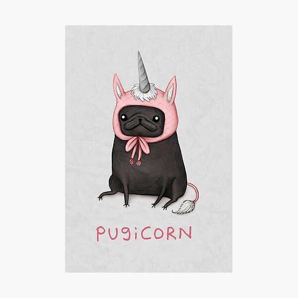 Item preview, Pugicorn designed and sold by SophieCorrigan.