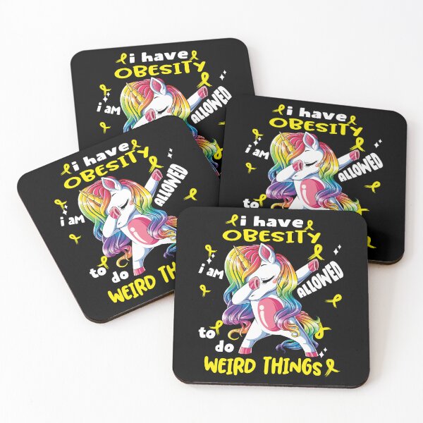 Item preview, Obesity Awareness Funny I have Obesity i'm allowed to do Weird Things! designed and sold by JanetShop809.