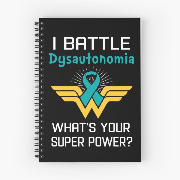 Item preview, I Battle Dysautonomia What's Your Super Power Support Dysautonomia Warrior Gifts  designed and sold by Sabfit.