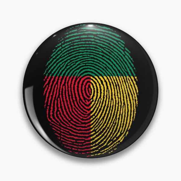 Item preview, Benin Flag Distressed designed and sold by rafaeltto.