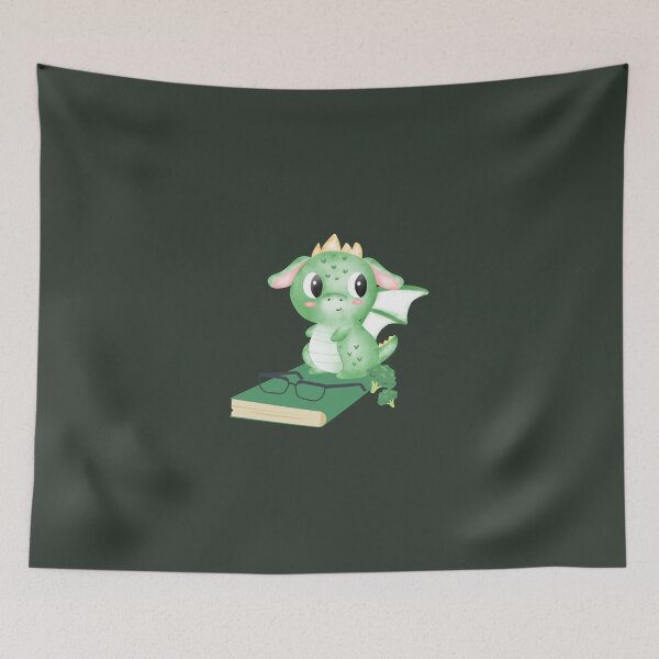 Item preview, Brock the Book Dragon designed and sold by tmdaliggr.