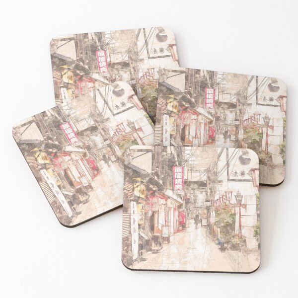 Item preview, Vintage traditional Japanese street designed and sold by elgreko.