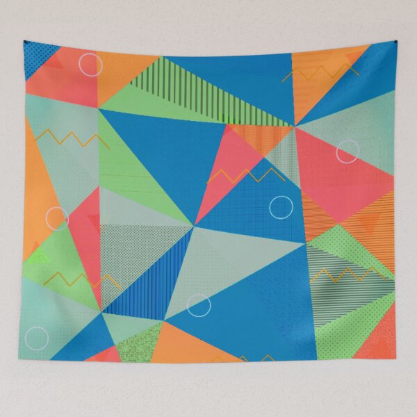 Item preview, Geometric triangles pattern designed and sold by cutecrazytshirt.
