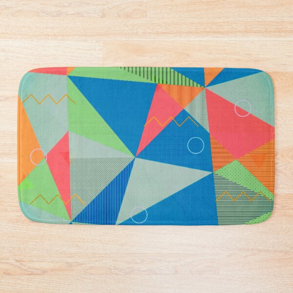Item preview, Geometric triangles pattern designed and sold by cutecrazytshirt.