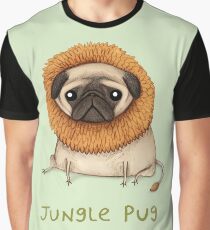 Jungle Pug Graphic T-Shirt