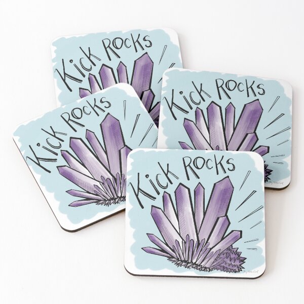 Item preview, Kick Rocks designed and sold by MaryMakesGood.