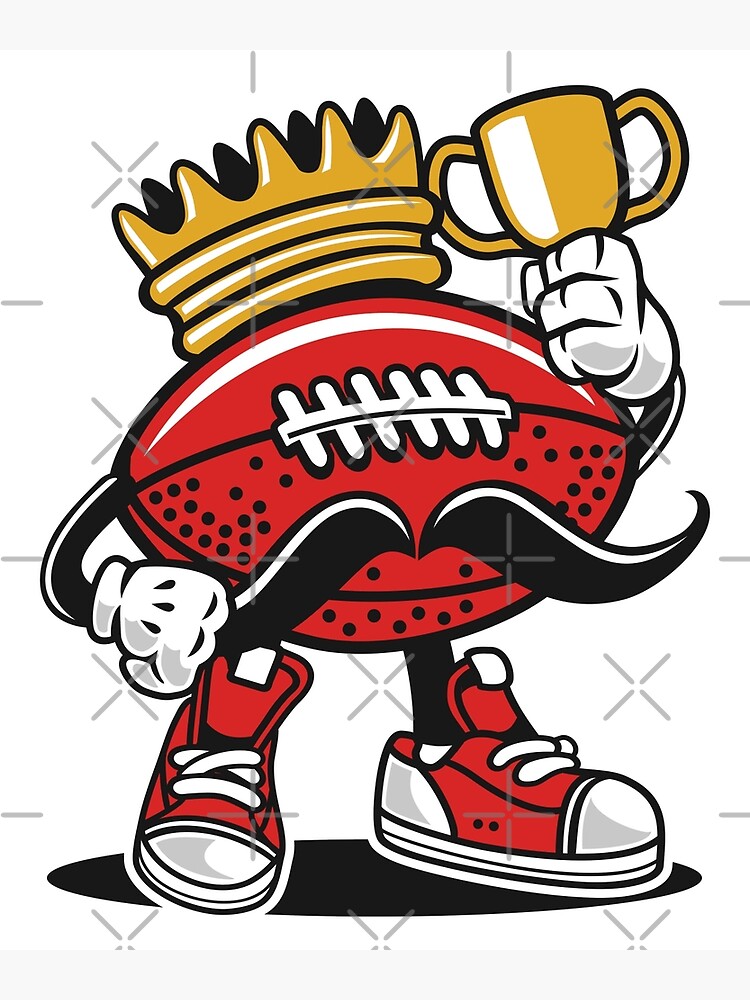 "Football King" Poster for Sale by Sunnyhova Redbubble
