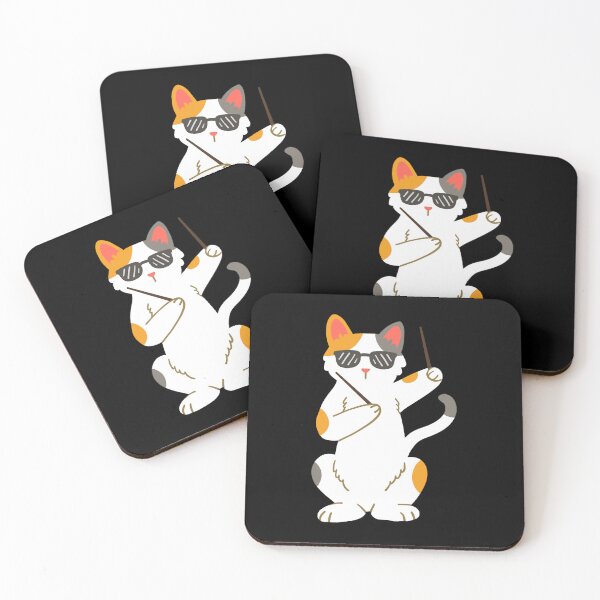 Item preview, Drummer Cat Drummer Drumming designed and sold by haitran6382.