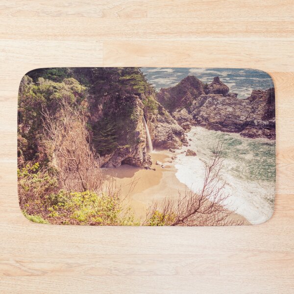 Item preview, Pfeiffer Beach - Waterfall at the Ocean #2 designed and sold by Studio Rosa.