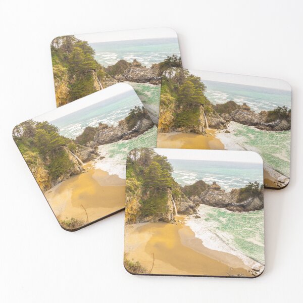 Item preview, Pfeiffer Beach - Waterfall at the Ocean #1 designed and sold by Studio Rosa.