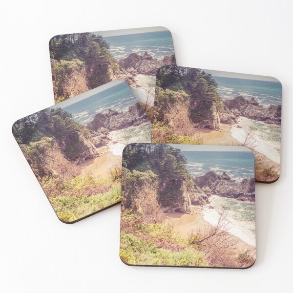Item preview, Pfeiffer Beach - Waterfall at the Ocean #2 designed and sold by Studio Rosa.