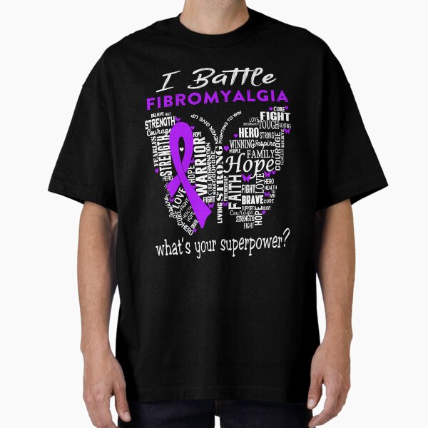 Item preview, Fibromyalgia Warrior - I Battle Fibromyalgia What is your Superpower? designed and sold by KirstybShop.