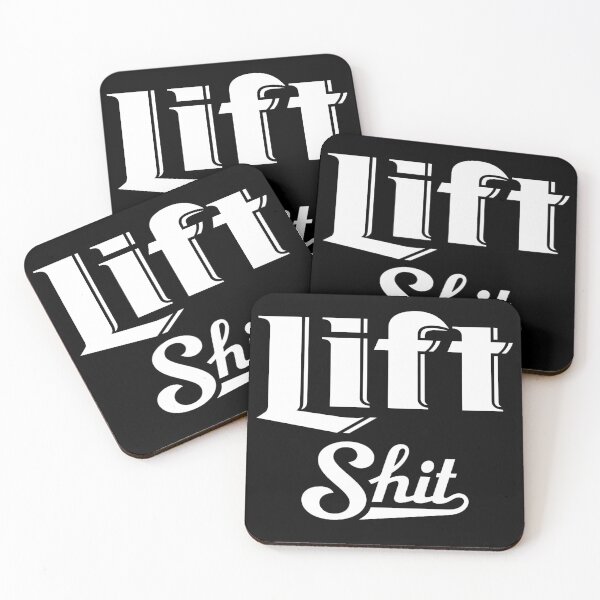 Item preview, Lift Shit in White designed and sold by angus77ok.