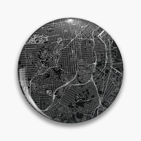Item preview, San Francisco Black Map designed and sold by multiplicitymap.