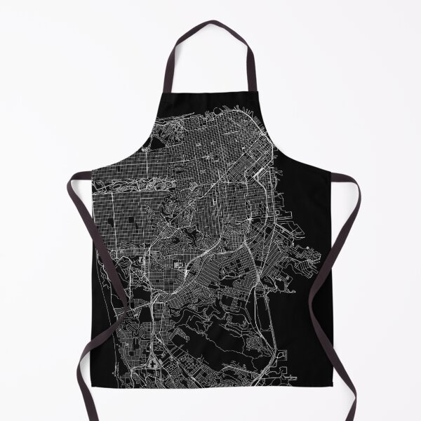 Item preview, San Francisco Black Map designed and sold by multiplicitymap.
