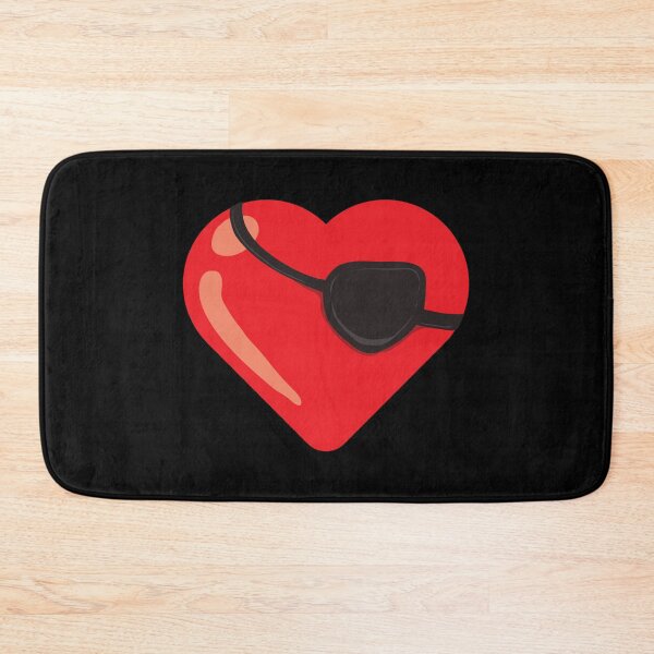 Item preview, Red Heart Eyepatch Clothing Gift for Men Women Valentine Day designed and sold by haselshirt.