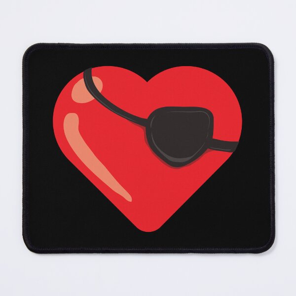Item preview, Red Heart Eyepatch Clothing Gift for Men Women Valentine Day designed and sold by haselshirt.