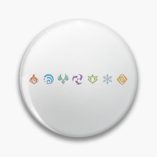 Item preview, Genshin Elements designed and sold by jordanyalynn.