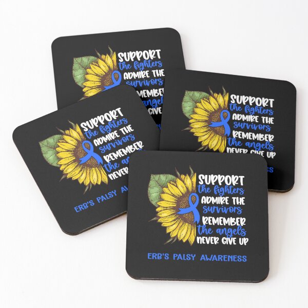 Item preview, Erb's Palsy Awareness - Support the Fighters Admire the Survivors Remember the Angels Never Give Up designed and sold by whlrcheryl.