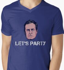 Bill Belichick Let's Party T-shirt col V homme