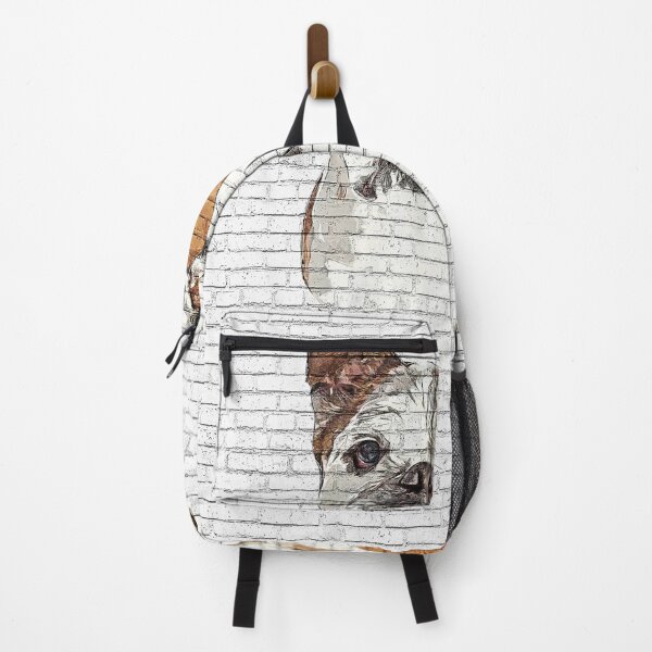 Item preview, Look Up Bulldog - Custom Pet Portrait Art Studio designed and sold by Custom Pet Portrait Art Studio.