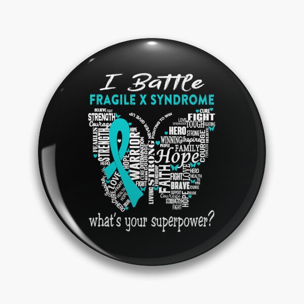 Artikelvorschau, Fragile-X-Syndrom-Krieger - Ich kämpfe gegen das Fragile-X-Syndrom Was ist deine Superkraft? entworfen und verkauft von KirstybShop.