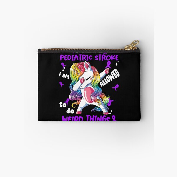 Item preview, Pediatric Stroke Awareness Funny I have Pediatric Stroke i'm allowed to do Weird Things! designed and sold by JanetShop809.