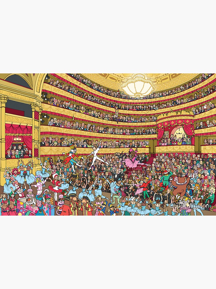Thumbnail 3 of 3, Sticker, Where's The Elf? - Curtains Up! designed and sold by MrChuckles.