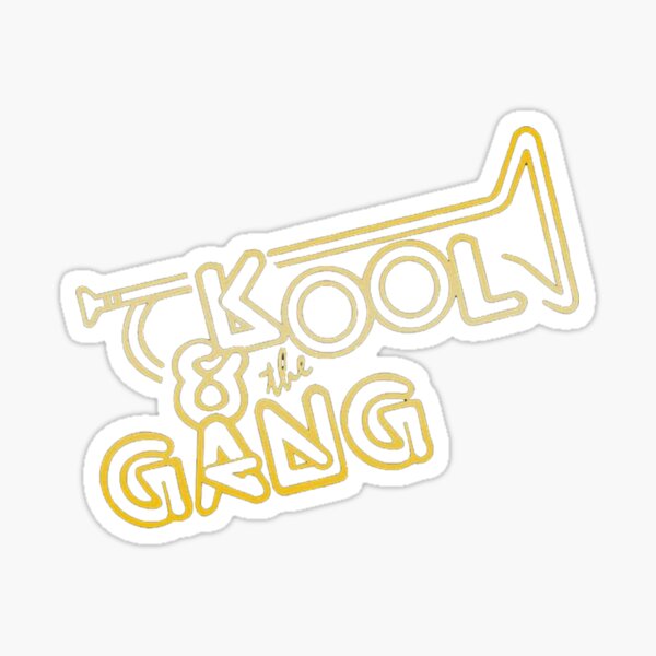 &ldquo;Kool & The Gang is amazing art&rdquo; Sticker for Sale by kradke3n | Redbubble