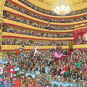 Artwork thumbnail, Where's The Elf? - Curtains Up! by Chuck Whelon
