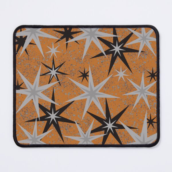 Item preview, Seven pointed stars on Orange designed and sold by DelynCreates.