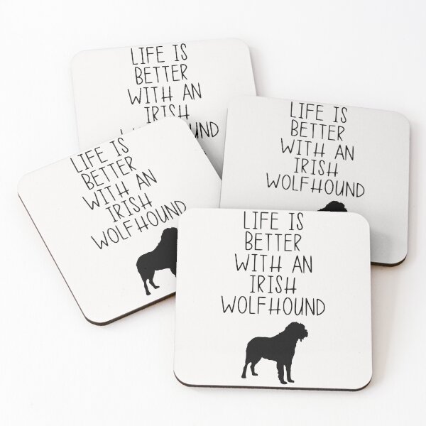 Item preview, Life Is Better With A Irish Wolfhound designed and sold by kindxinn.