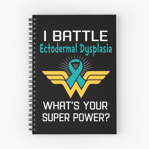 Item preview, I Battle Ectodermal Dysplasia What's Your Super Power Support Ectodermal Dysplasia Warrior Gifts  designed and sold by Sabfit.