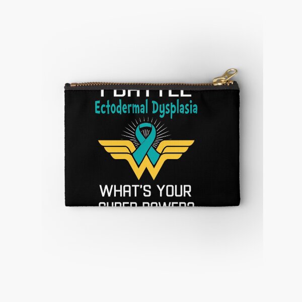 Item preview, I Battle Ectodermal Dysplasia What's Your Super Power Support Ectodermal Dysplasia Warrior Gifts  designed and sold by Sabfit.