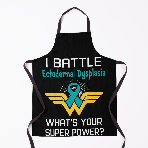Item preview, I Battle Ectodermal Dysplasia What's Your Super Power Support Ectodermal Dysplasia Warrior Gifts  designed and sold by Sabfit.