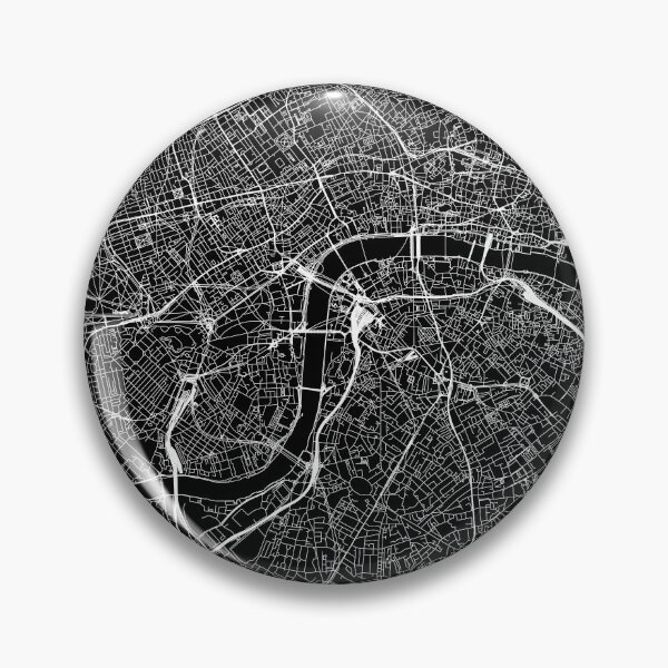 Item preview, London Black Map designed and sold by multiplicitymap.