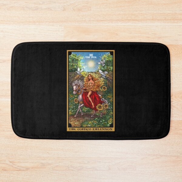Item preview, The Goddess Rhiannon The Sun Tarot Card designed and sold by TheGhoulishGarb.