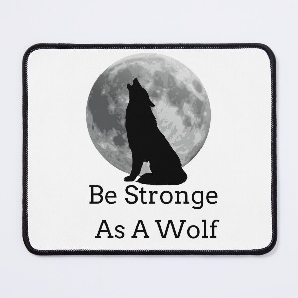 Item preview, Be Strong As a Wolf designed and sold by Brother03.