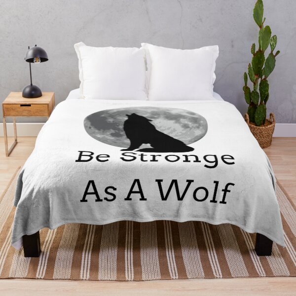Item preview, Be Strong As a Wolf designed and sold by Brother03.