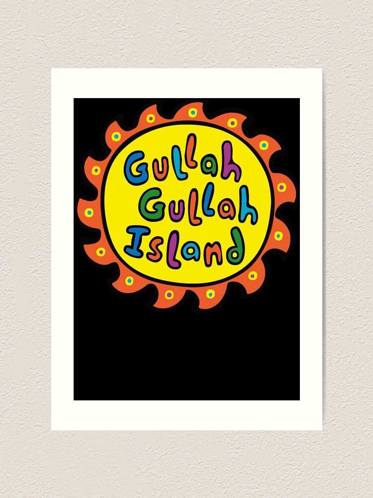 "Gullah Gullah Island" Art Print for Sale by DariusDevaney | Redbubble