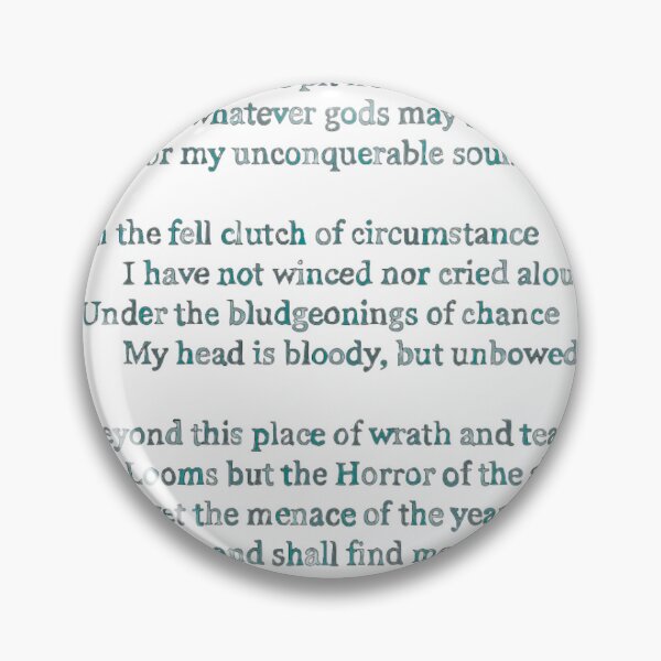 Item preview, Invictus designed and sold by Harpershopepage.