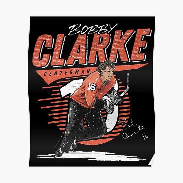 Philadelphia Flyers - Bobby Clarke Triangle Gray NHL T-Shirt