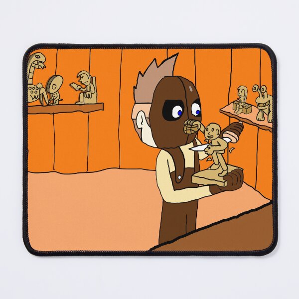 Item preview, The Woodcarver designed and sold by ToonDoode.