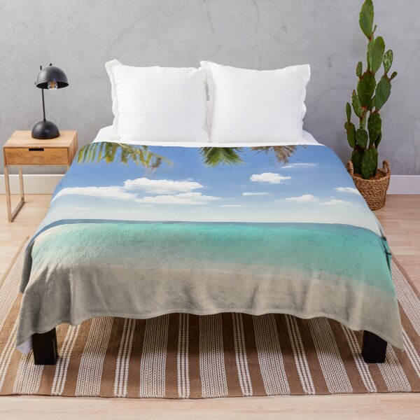 Item preview, Tropical White Sandy Beach - Watercolour Style designed and sold by WWWC2288.