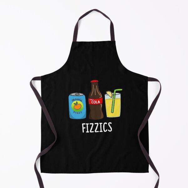 Item preview, Fizzics Funny Fizzy Cola Drinks Puns (Dark BG) designed and sold by punnybone.