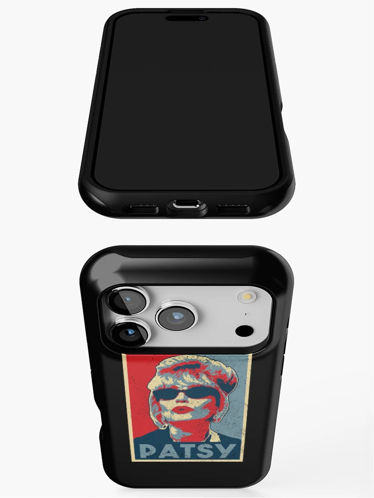 Thumbnail 3 of 4, iPhone Case, Patsy - Distressed Look designed and sold by risible.