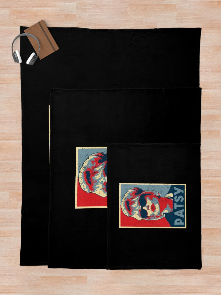Thumbnail 5 of 6, Throw Blanket, Patsy - Distressed Look designed and sold by risible.