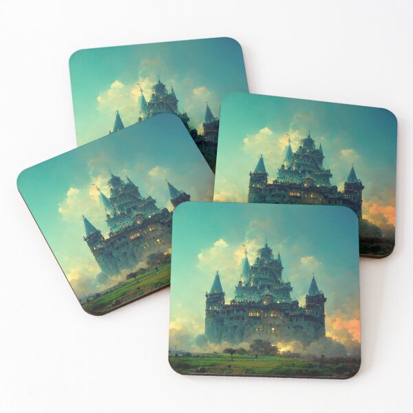 Item preview, Mystical Fantasy Castle Aesthetic (Gaming) (RPG) designed and sold by WolfPack-Art.