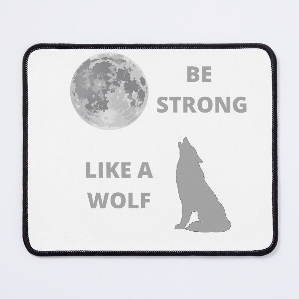 Item preview, Be Strong As A Wolf designed and sold by Brother03.